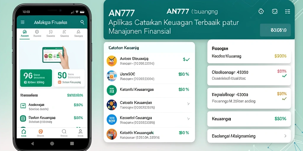 Tampilan antarmuka AN777 yang user-friendly dan fungsional.