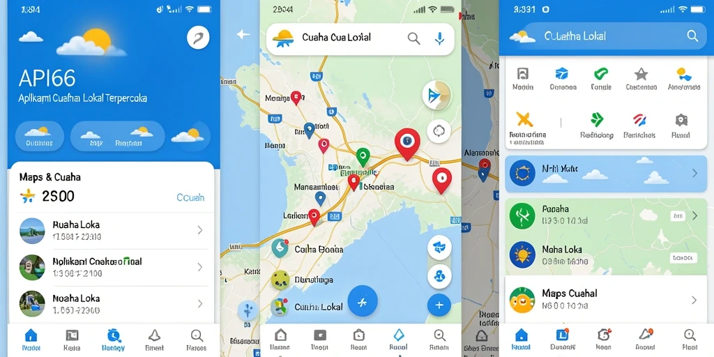 Tampilan antarmuka API66 yang sederhana dan informatif.