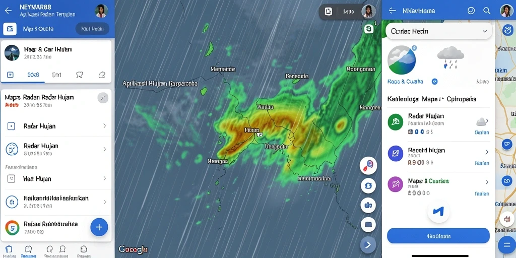 Tampilan antarmuka Radar Hujan NEYMAR88 yang informatif dan mudah dipahami.