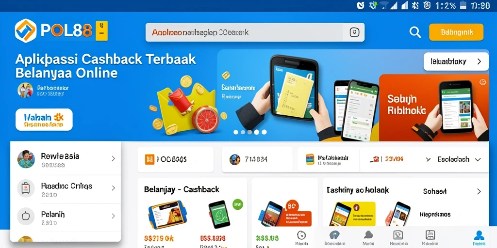 Tampilan antarmuka POL88 yang menarik dan fungsional untuk fungsi Cashback.