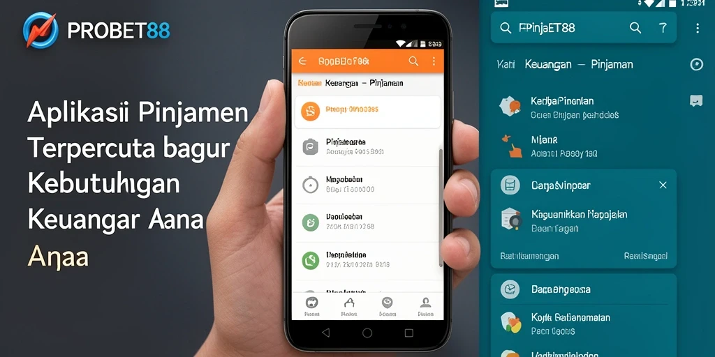 Tampilan antarmuka PROBET88 yang simpel dan mudah dipakai.