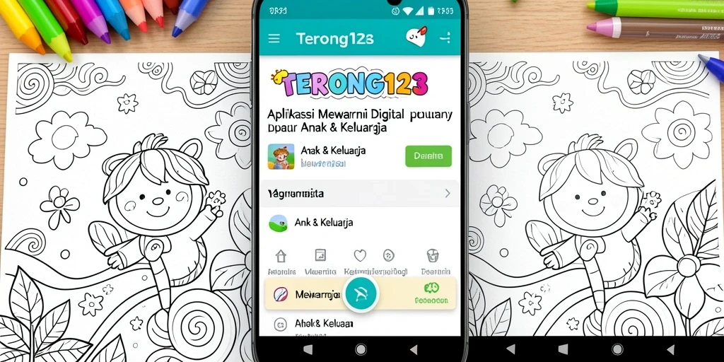 Tampilan antarmuka user-friendly dengan pilihan warna cerah.